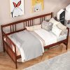 Foredawn Twin Bed Frame with Upholstered Headboard and Under Bed Storage 4
