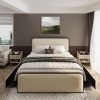 VECELO Twin Size Metal Bed Frame with Headboard, Easy Assembly 3
