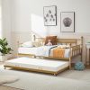 GNIXUU Twin Daybed with Trundle Metal Frame for Space Saving Living Room
