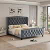 Queen Size Murphy Bed with Desk and Cabinet for Space Saving 4
