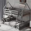 Metal Twin Bed Frame with Headboard 14 Inch Heavy Duty Steel Slats 4