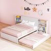 VECELO Queen Bed Frame Metal Platform 14 Inch No Box Spring Needed 3