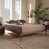 Harper Bright Full Bed Frame with Trundle for Kids Teens Adults White 4