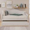 GAOMON Twin Daybed with Trundle Metal Frame for Kids and Adults 3