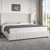 ZINUS Lucinda Queen Wood Platform Bed Frame with Slat Support 3