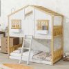 GAOMON Full Size Bed Frame with Storage and Charging Station 4