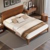 VECELO 14 Inch White Metal Bed Frame with Headboard and Footboard 3