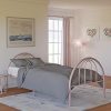 Full Loft Bed Frame with Desk and Bookcase for Teens and Kids 3