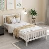 Merax Twin XL Platform Bed with Storage LED Headboard and USB Charging 3