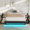 16 Inch Queen Bed Frame No Box Spring Heavy Duty Easy Assembly 4
