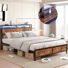 Merax Twin Loft Bed with Tent Tower Storage for Teens and Kids 4