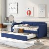 Redlife Upholstered Full Bed Frame with LED Lights and Headboard 3