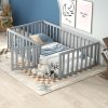 LINSY Full Bed Frame with Storage Headboard and LED Charging Station 3