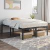 Stainless Steel Hook On Bed Rails Easy Assembly for Twin Full Bed 3