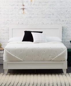 Delta California King Bed Frame with Headboard No Box Spring Needed