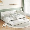 Walnut Full Platform Bed Frame with Slat Headboard and Footboard 3