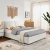 Adjustable 6-Leg Metal Bed Frame for Queen Full Twin XL with Rollers 4