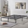 Mid Century Queen Bed Frame with Headboard and Fluted Design 3