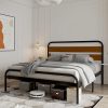 Quincy Twin Solid Wood Low Profile Platform Bed in Light Toffee 3