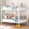 Queen Bed Frame with Rattan Headboard and Storage in Walnut Finish 3