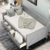 Full Size Montessori Floor Bed, Floor Bed with High Rails and Slats for Kids, Full Montessori Bed Frame with Door for Boys Girls, White, 77.75”L x 56.34”W x 17.52”H 3