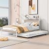 VECELO Twin Size Bed Frame with Wood Headboard and Steel Slats 3