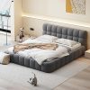 9 Inch King Size Metal Bed Frame Support for Box Spring and Mattress 4
