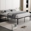 Twin Lift Up Storage Bed Frame with Button Headboard and Charging Station 3