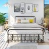 Wood Twin Bed Frame with Headboard and Footboard for Kids and Teens 4