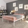 Quincy Twin Solid Wood Low Profile Platform Bed in Light Toffee 4