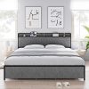 Twin Size Captain Bed with Storage Headboard and Footboard in White 3