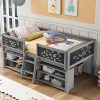 VECELO Full Size Metal Bed Frame with Headboard and Sturdy Support 3