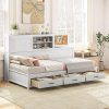 Giantex Twin Daybed with Storage and Drawers for Kids and Adults