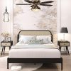 Heavy Duty Twin Over Twin Bunk Bed Frame No Box Spring Black 4
