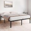 Idealhouse 14 Inch Full Bed Frame with Storage Easy Assembly Steel Support