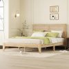 Full Size Bed Frame with Charging Station and Upholstered Headboard 4 Full Size Bed Frame with Charging Station and Upholstered Headboard 4