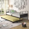 VECELO King Size Metal Bed Frame Victorian Style with Headboard 4
