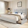 Twin Size Solid Wood Daybed Frame with Trundle for Kids and Guests 4