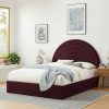 GAOMON King Bed Frame with Storage Headboard and Charging Station 4