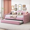 KOMFOTT Twin Metal Daybed Frame with Heavy-Duty Steel Slats 3