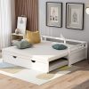 VINGLI Twin Platform Bed Frame 12 Inch Solid Wood Minimalist Design 3
