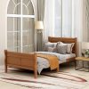 Wood Twin Bed Frame with Headboard and Footboard for All Ages