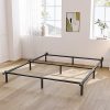 Merax Full Size Upholstered Platform Bed with Hydraulic Storage Beige 3