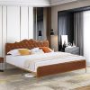 YITAHOME Queen Size LED Bed Frame with Adjustable Headboard Gray 3