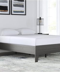 Modern Queen Bed Frame by Signature Design by Ashley in Black