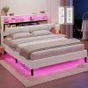 Heavy Duty King Size Bed Frame with Headboard 18 Inches High 3