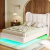 Alkmaar 15.6in Metal Full Size Platform Bed Frame with Storage 3