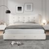 Twin Size Bed Frame with Trundle and Storage Drawers for Kids 3