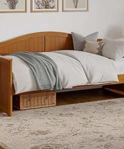 AFI Nantucket Twin Wood Daybed Frame in Light Toffee Finish