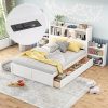 YITAHOME Queen Bed Frame with LED Cloud Headboard and Easy Assembly 3